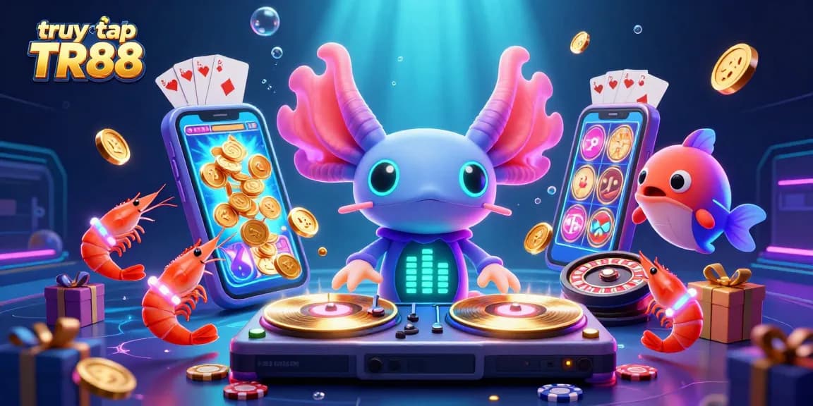 Engage with vibrant visuals as you truy cập TR88 for exciting gaming adventures featuring dynamic characters and slot action.