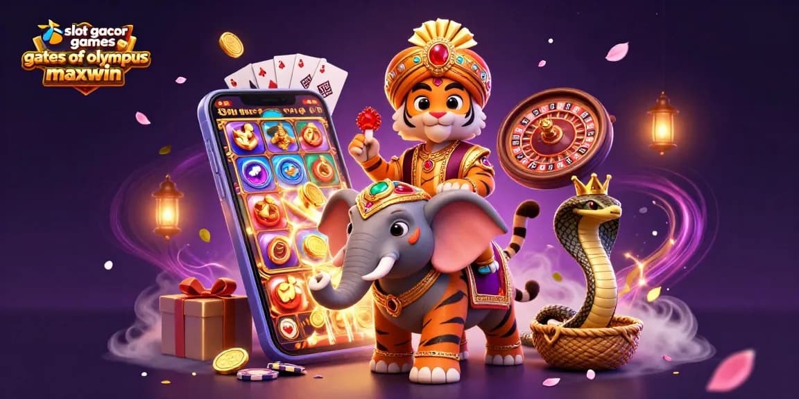Engage in thrilling slot gacor games gates of olympus maxwin with vibrant casino elements and rich 3D characters.