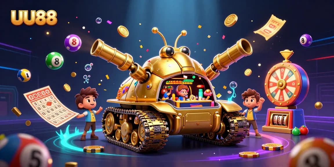 Engage with exciting games at UU88's dynamic casino scene featuring vibrant prizes and action.