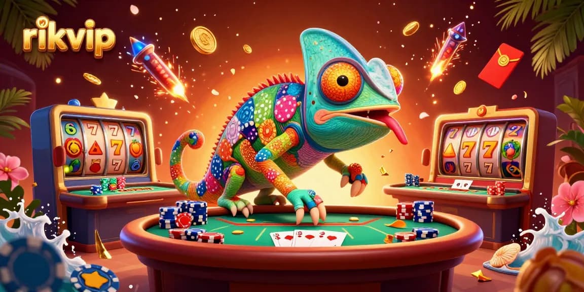 Experience thrilling wins at rikvip with chameleon casino owner and vibrant slot action.
