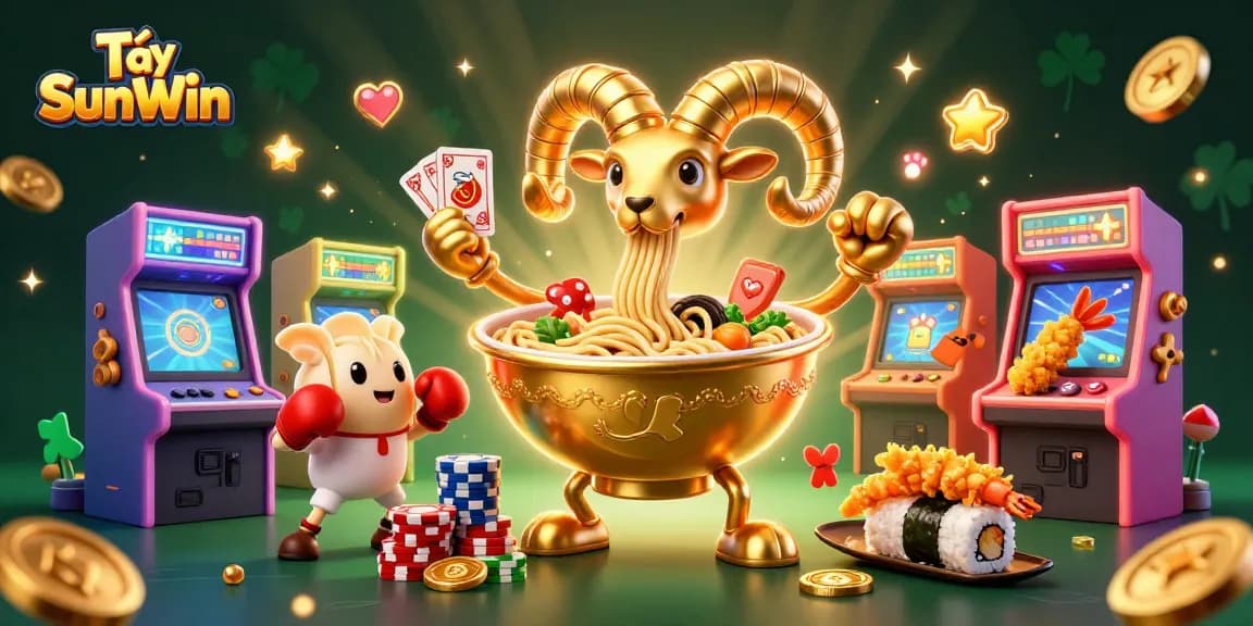 Play exciting games with Tải SunWin, featuring quirky characters and engaging casino elements.