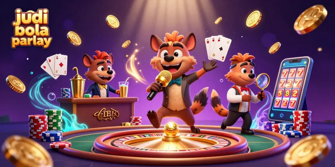 Experience judi bola parlay thrill with lively hyenas in a dynamic betting scene at the casino.