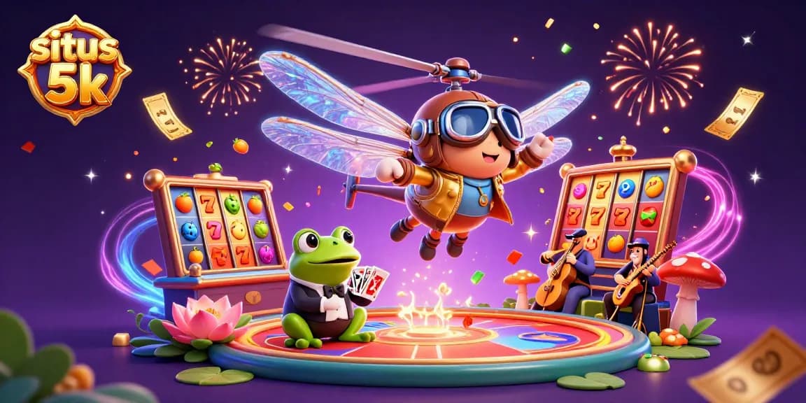 Experience the excitement on situs 5k, bringing thrilling slot action and vibrant casino elements together.