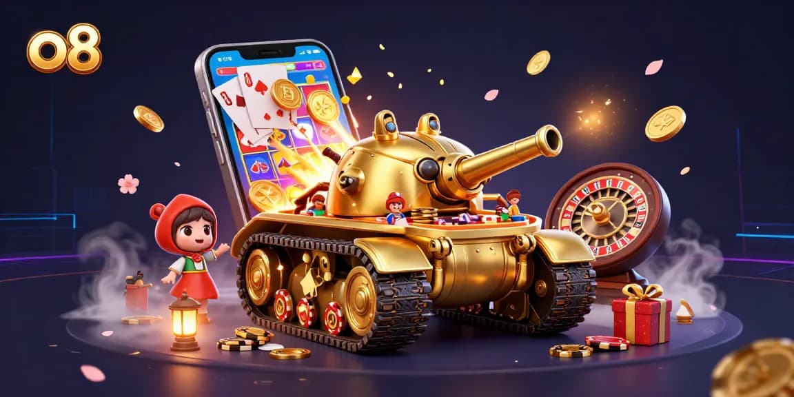 Experience thrilling games at o8 with a dynamic casino environment featuring vibrant graphics and engaging elements.