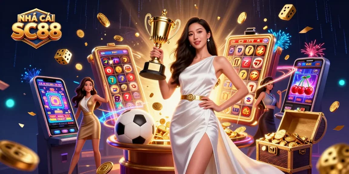 Engage with NHÀ CÁI SC88, experiencing thrilling sports betting and casino excitement.
