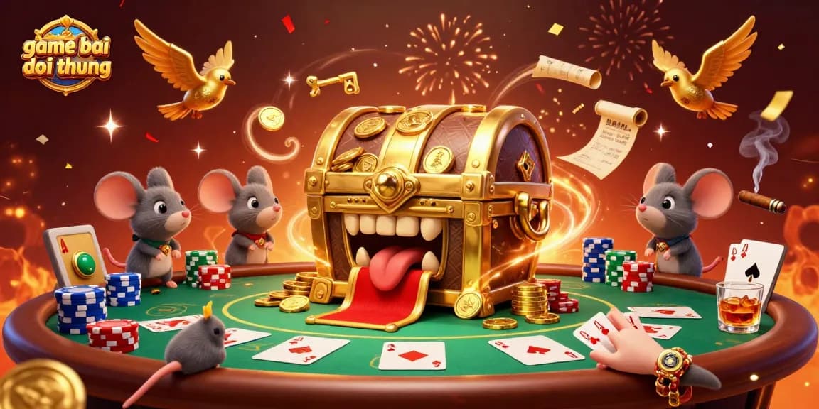 Engage with game bai doi thuong featuring vibrant casino characters and festive elements.