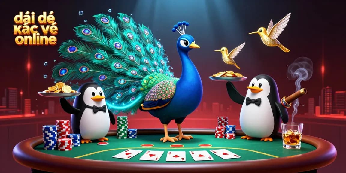 Experience the excitement of đại dịch xác sống online as colorful characters engage in thrilling poker action.