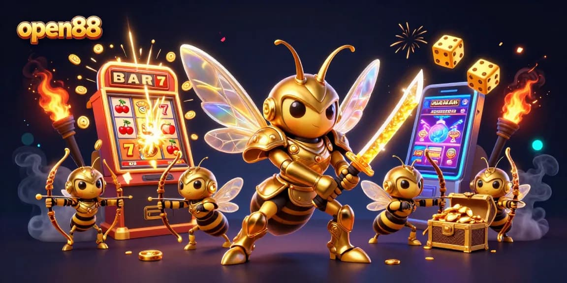 Experience thrilling wins at open88 with vibrant casino action and colorful animations.