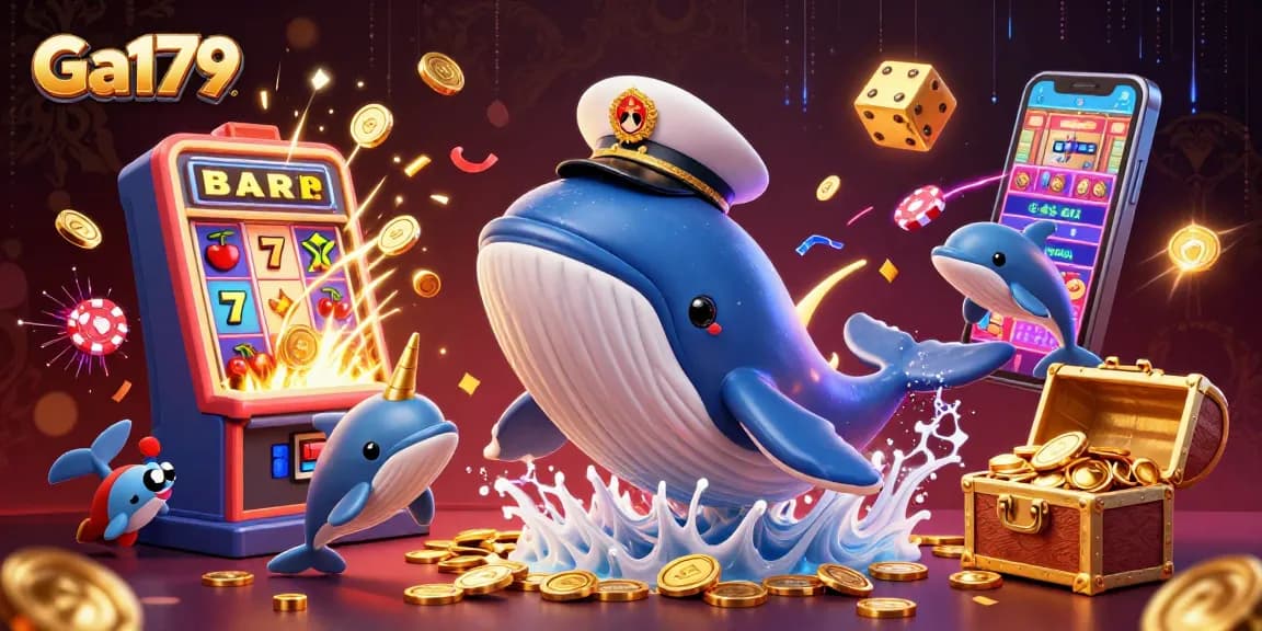 Engage with Ga179's thrilling online casino experience, featuring vibrant 3D characters and exciting gaming elements.