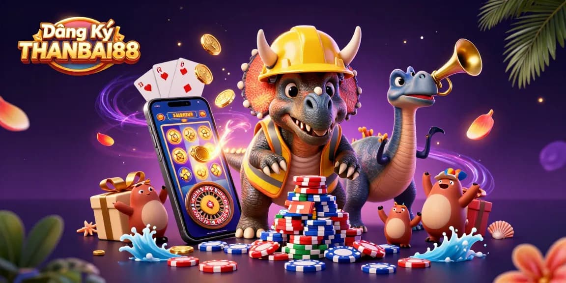 Join the fun with Đăng Ký THANBAI88 and engage in exciting games with vibrant winnings.
