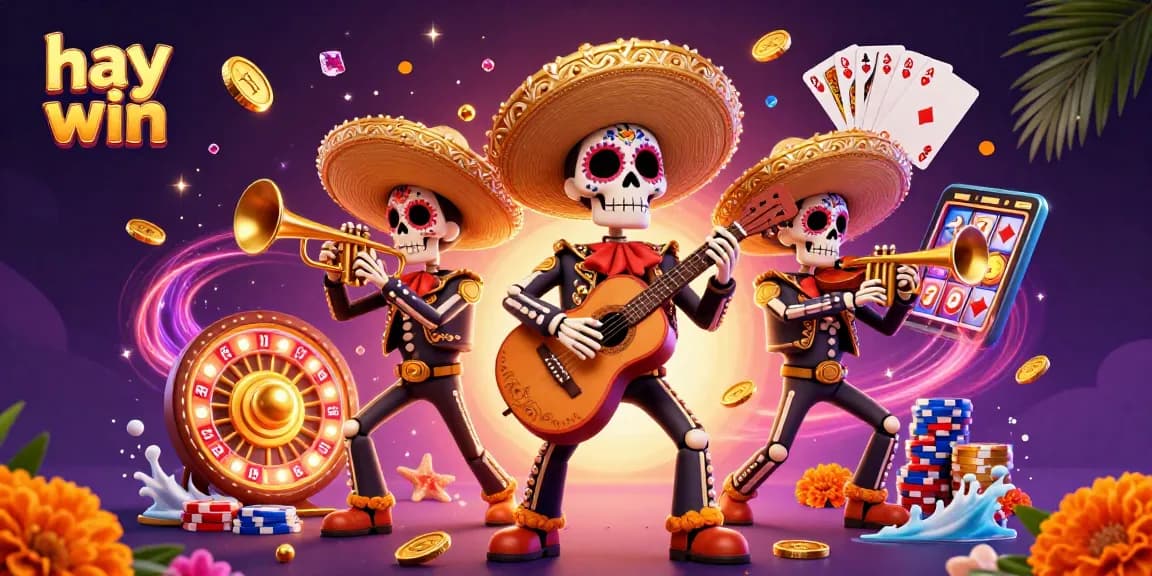 Trải nghiệm hay win với dàn nhạc mariachi mô phỏng 3D trong sòng bạc đa sắc màu