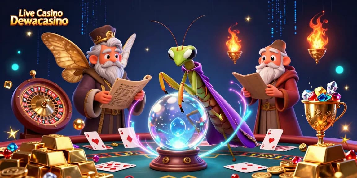 Spin the roulette wheel and win big with Live Casino Dewacasino's vibrant and engaging gaming scene.