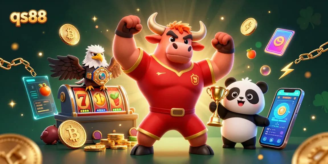 Experience thrilling gameplay at qs88 with dynamic slot machines featuring jackpot elements in a vibrant casino scene.