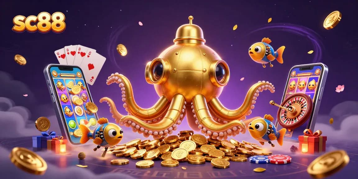 Experience thrilling moments at sc88 with golden kraken and immersive casino elements