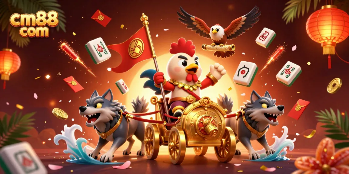 Engaging gameplay at cm88 com illustrated with colorful characters and dynamic casino elements.
