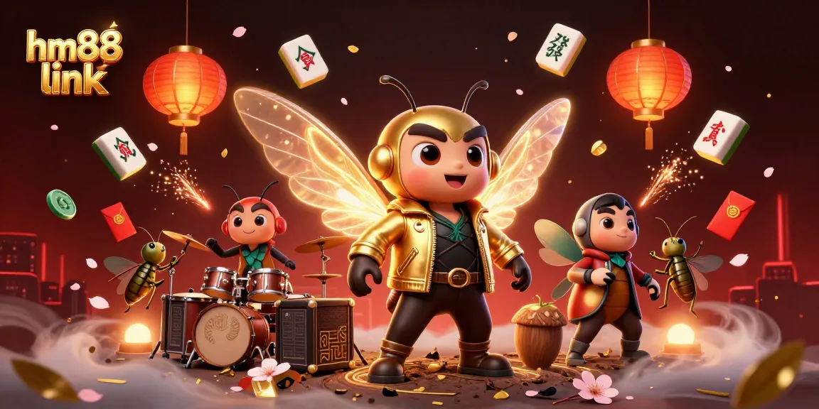 Experience the vibrant world of hm88 link with engaging casino-themed characters and dynamic gaming elements.