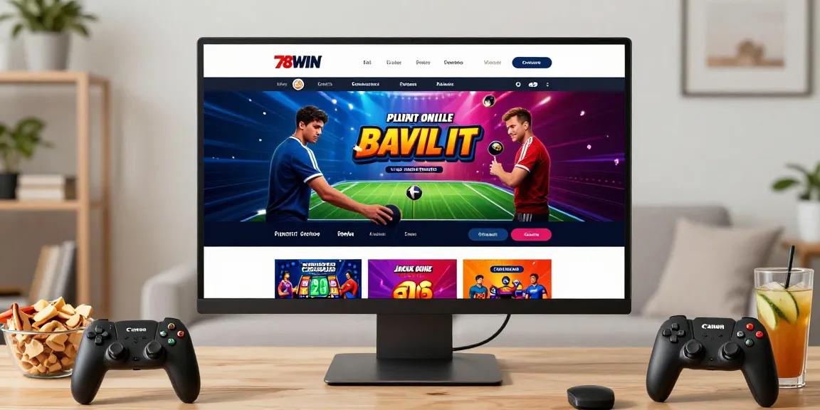 Experience the thrill of 78win through vibrant online gaming graphics and an engaging betting atmosphere.