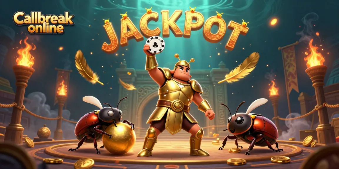 Engage with callbreak online as the championship unfolds in a vibrant gladiatorial setting with dynamic characters.