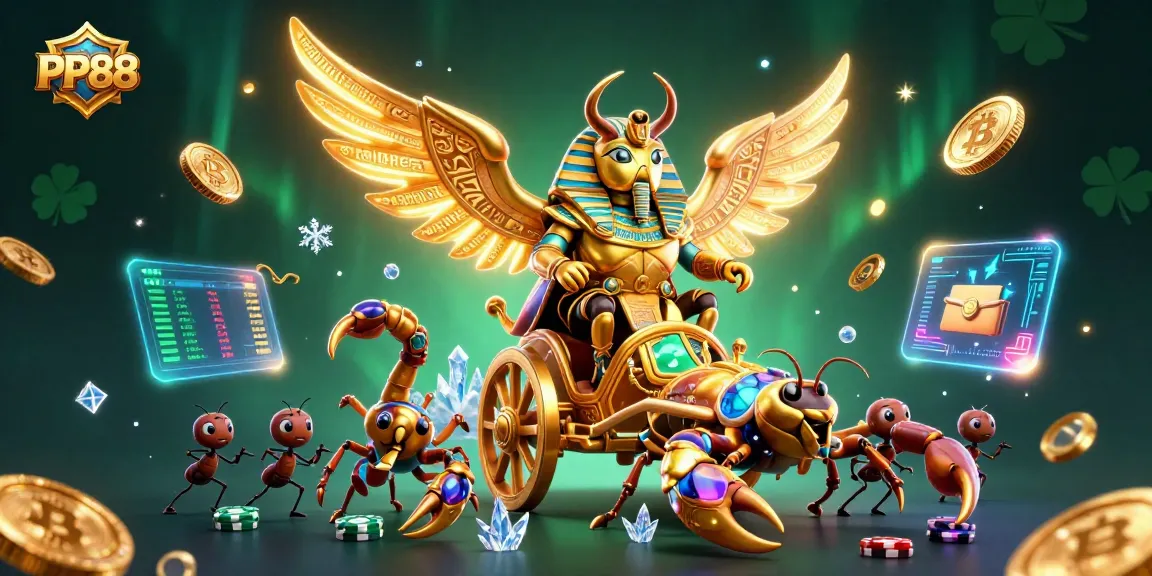 Engage in thrilling gaming adventures with PP88's lavishly illustrated characters and crypto elements.