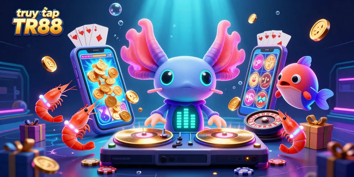 Engage with vibrant visuals as you truy cập TR88 for exciting gaming adventures featuring dynamic characters and slot action.