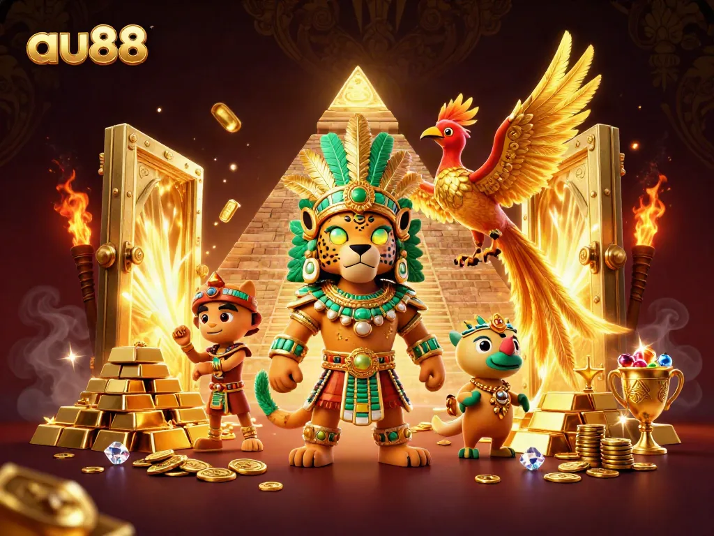 Experience exciting gameplay at au88 with Mayan-inspired treasures and vibrant casino visuals.