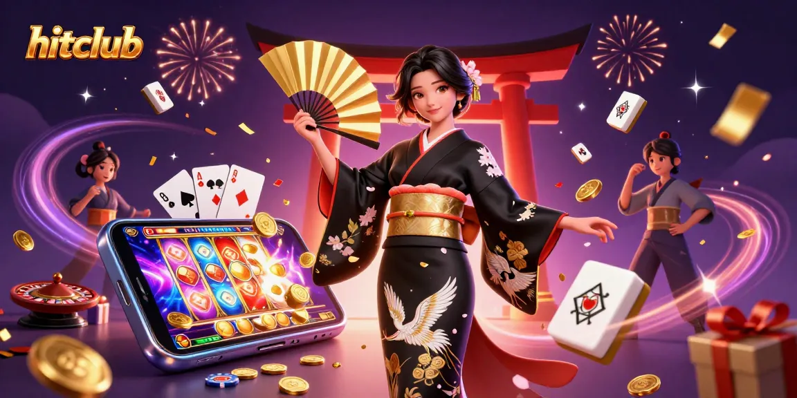Engage in thrilling odds with hitclub, showcasing a vibrant casino scene filled with games and excitement.