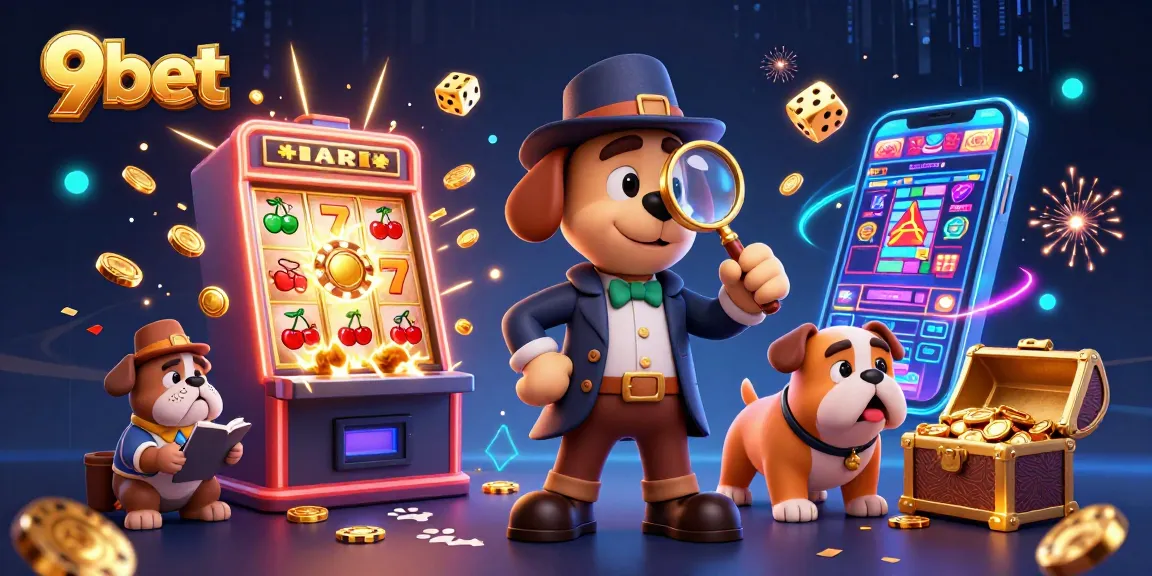 Experience thrilling 9bet adventures with detectives uncovering casino treasures.