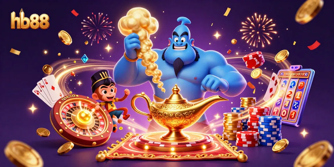 Experience exciting games at hb 88 with vibrant casino elements and dynamic characters.
