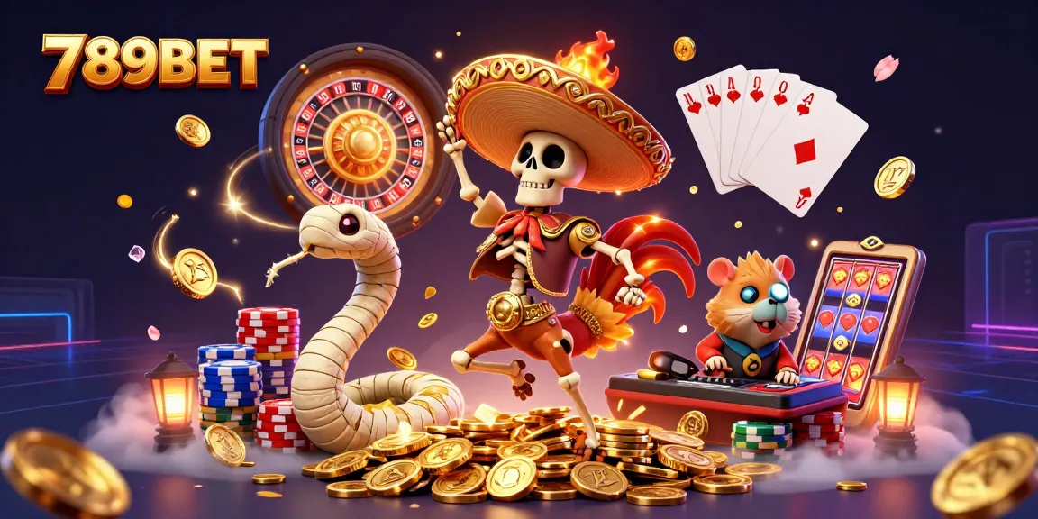Experience the excitement of 789BET with dynamic gaming elements and vibrant characters.