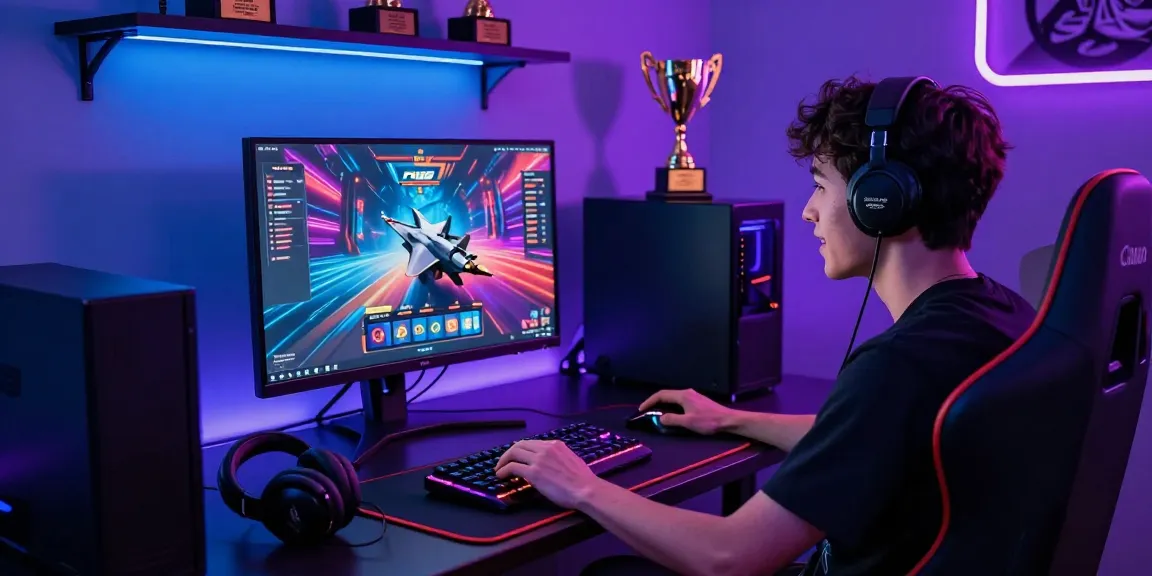 Engaged gamer utilizing Đăng Nhập F168 on a colorful casino interface, highlighting an exciting gaming atmosphere.