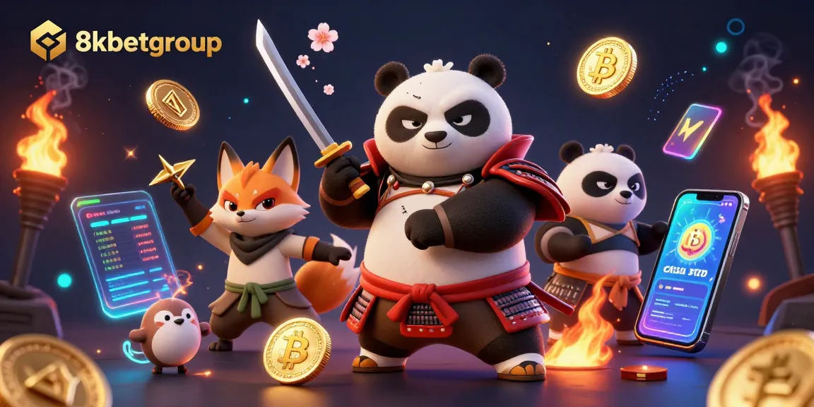 Experience high-stakes action with 8kbetgroup’s lively gaming scene featuring samurai and ninja