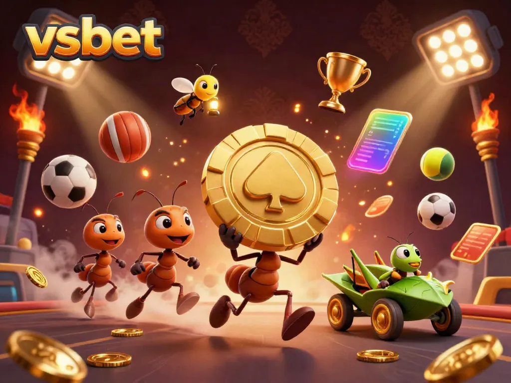 Bet on sports and witness vsbet's dynamic heist scene with animated characters embodying a thrilling gambling adventure.