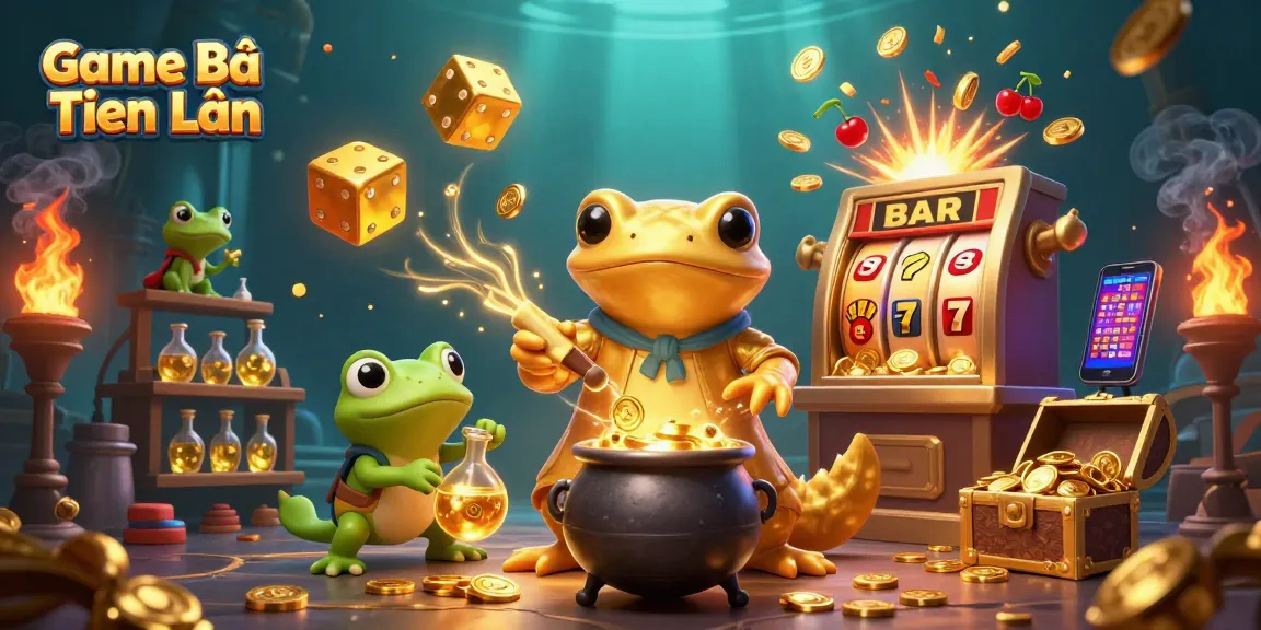 Engage in Game Bài Tiến Lên with our vibrant scene showcasing thrilling casino action and gold treasures.