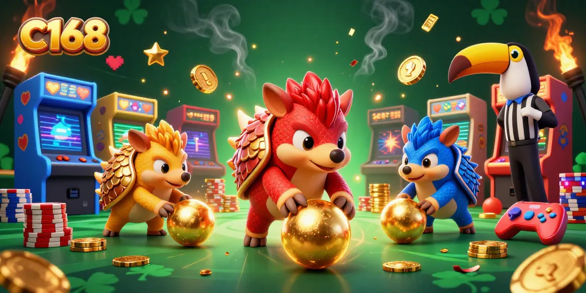 C168 provides thrilling online gaming with dynamic rival pangolins, immersive casino action and vibrant game elements.