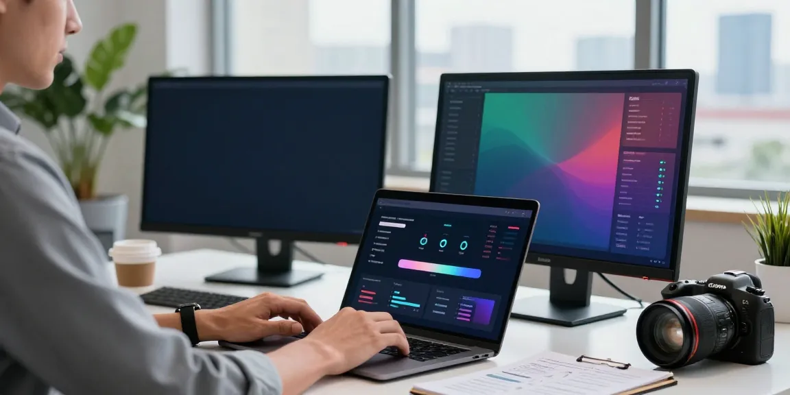Digital marketing workspace showcasing instant indexing tools for SEO optimization.
