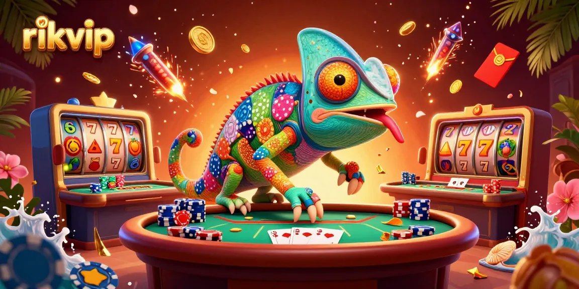 Experience thrilling wins at rikvip with chameleon casino owner and vibrant slot action.