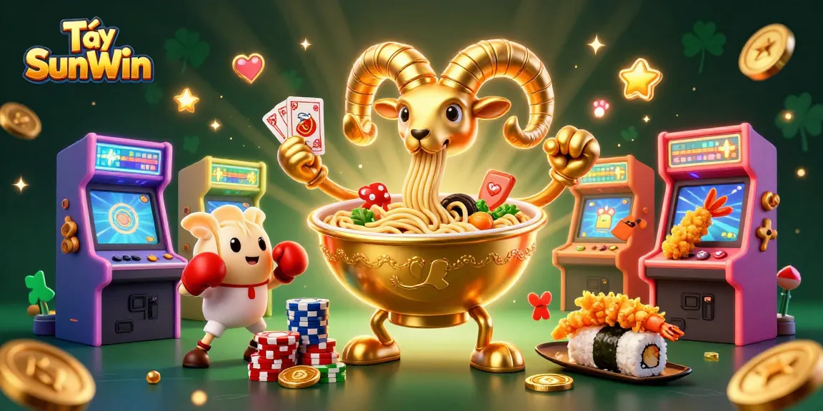 Play exciting games with Tải SunWin, featuring quirky characters and engaging casino elements.