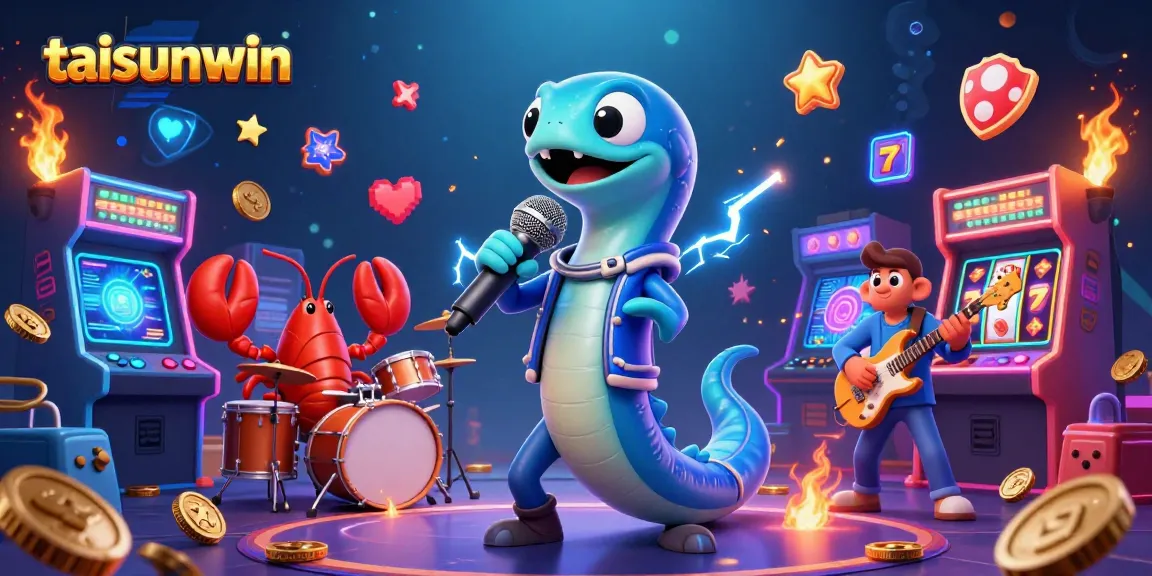 Engage with taisunwin’s vibrant underwater casino featuring a 3D cartoon electric eel DJ, enriching the gaming experience.