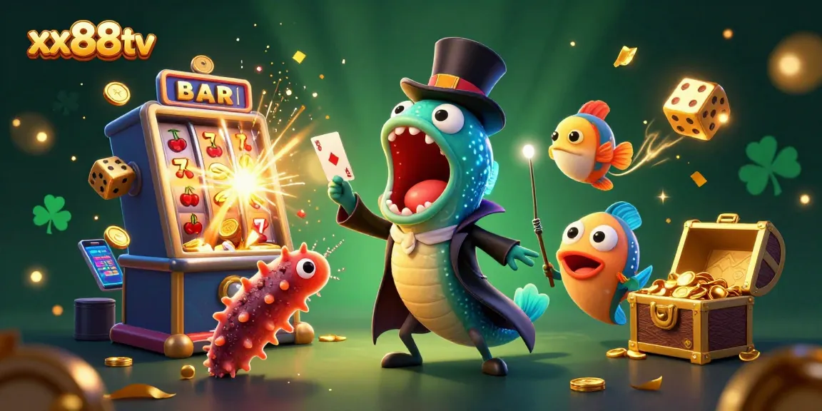 Engage with xx88tv's vibrant casino experience featuring magical sea creatures and thrilling jackpots.