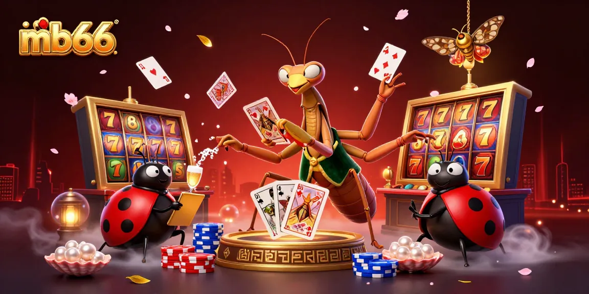Experience thrilling gameplay at mb66 with vibrant slot reels and lively casino characters.