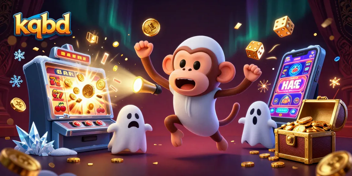 kqbd showcases a lively casino scene with playful ghost characters and golden gambling elements