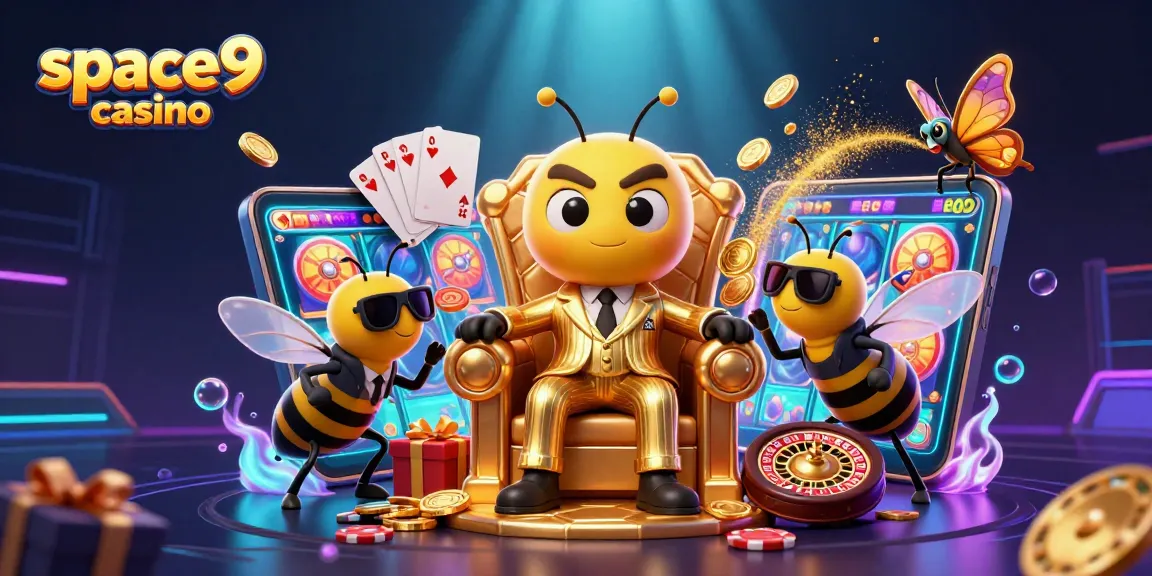 Experience the vibrant world of space9 casino with immersive gaming visuals and dynamic elements.