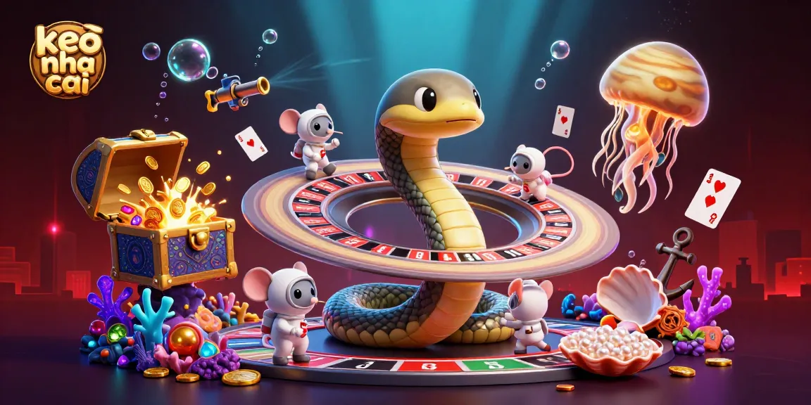 Engage with keo nha cai as astronauts bet on the cosmic roulette wheel of Saturn.