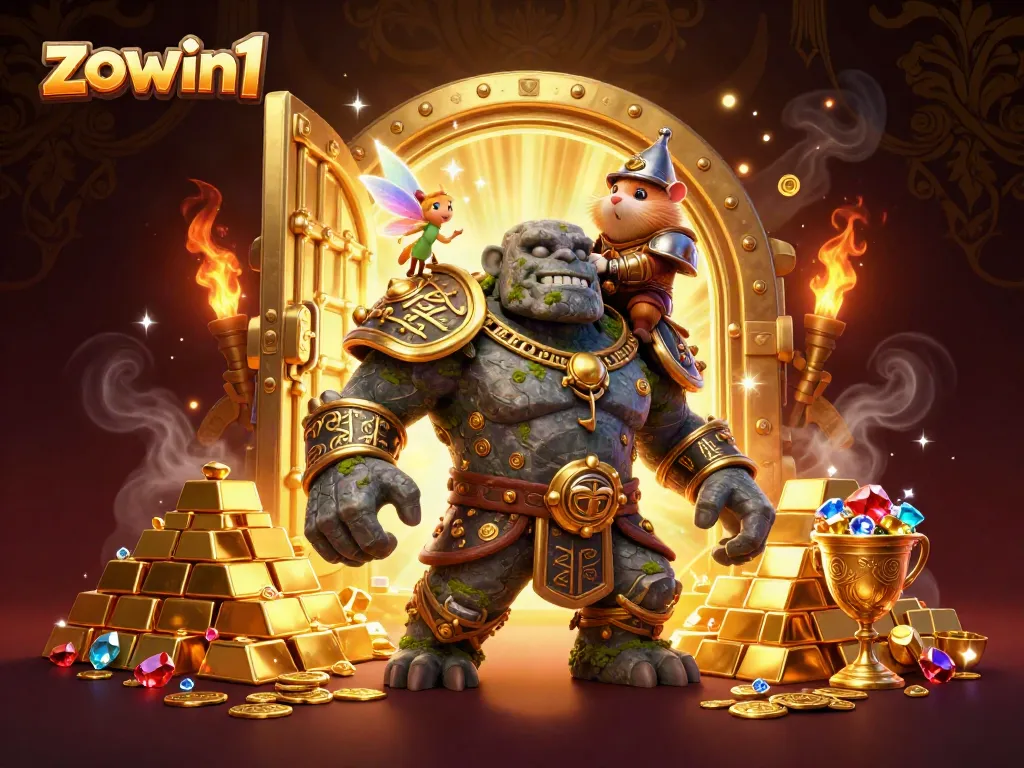 Experience the magic of zowin1 with its vibrant casino-themed adventure featuring magical characters.