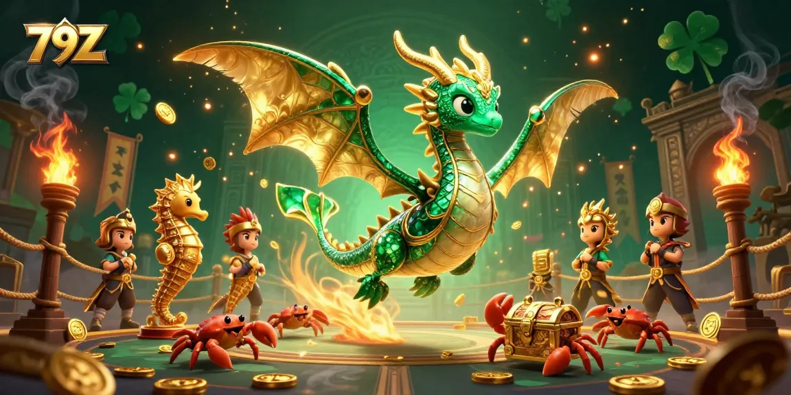 Engage with 79Z's vibrant online casino experience through a dynamic sea-themed gambling illustration.