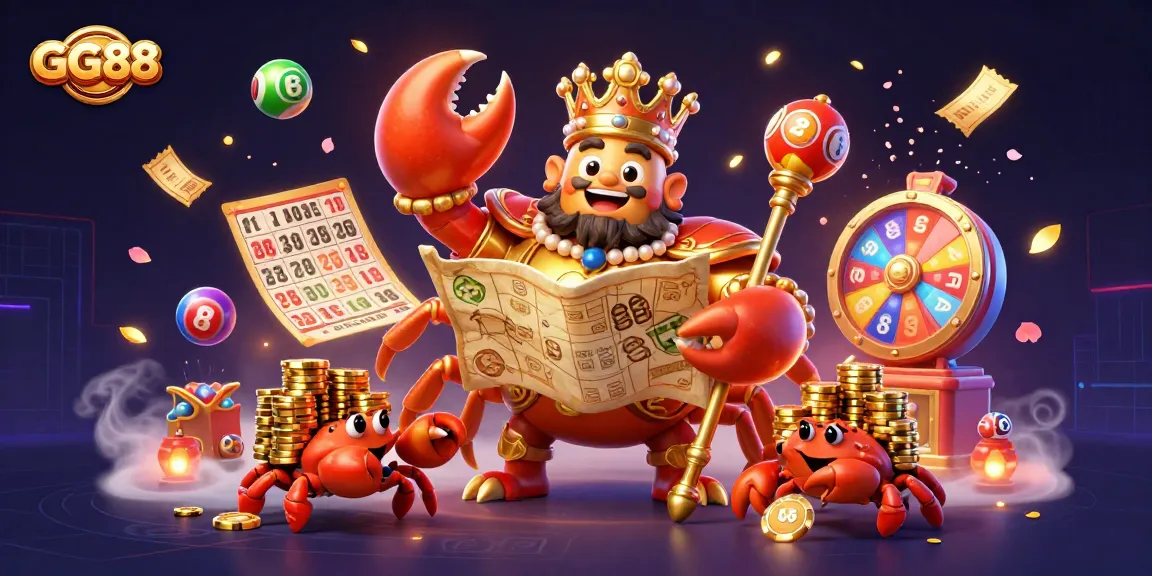 Engage with GG88 for an exciting gaming experience filled with vibrant lottery balls and golden prizes.