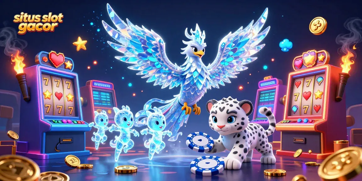 Experience the thrill with situs slot gacor featuring vibrant 3D characters and exciting casino elements