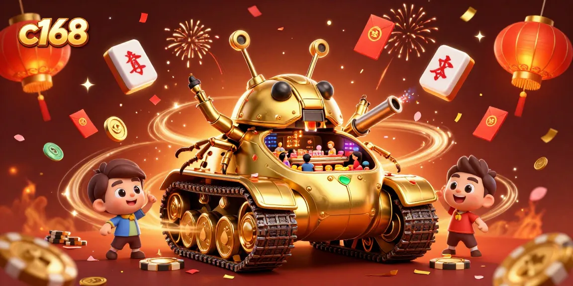 C168 players enjoy immersive casino experience in a lavish 3D environment filled with festive decorations.
