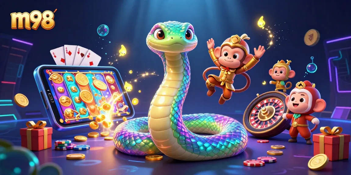 Spin to win with m98's immersive slot adventures, featuring vibrant visuals and thrilling animations.
