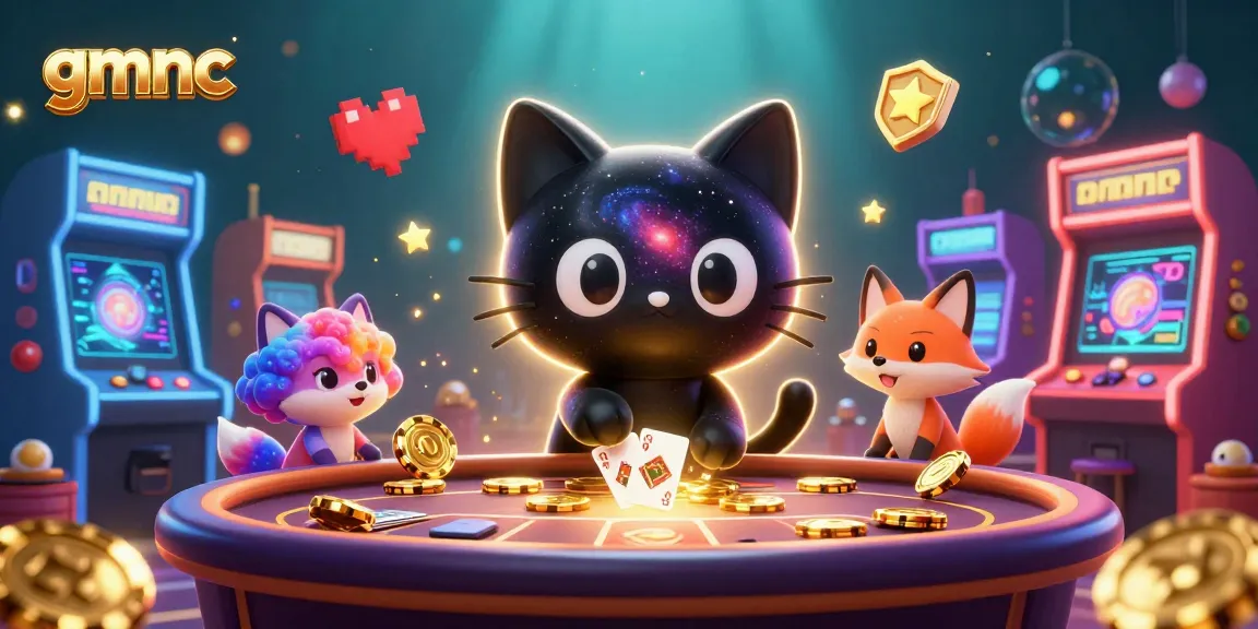 Experience the exciting cosmos of gambling with GMNC’s vibrant characters and casino action.